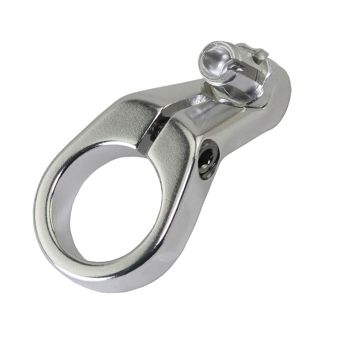 Alloy Front Cable Hanger 1 W/Adjuster Silver.